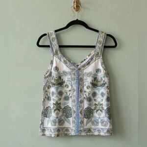 Nekane/NKN  Ruphay Floral V-Neck Tank Small